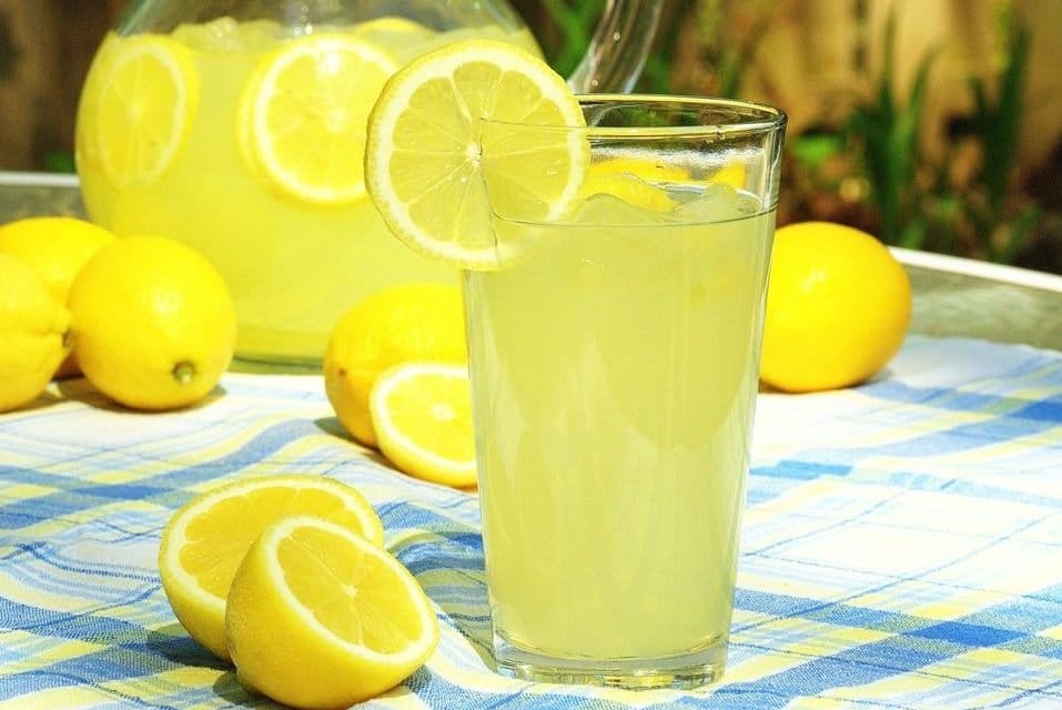 Vaso de limonada